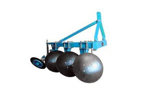 Round plough machine