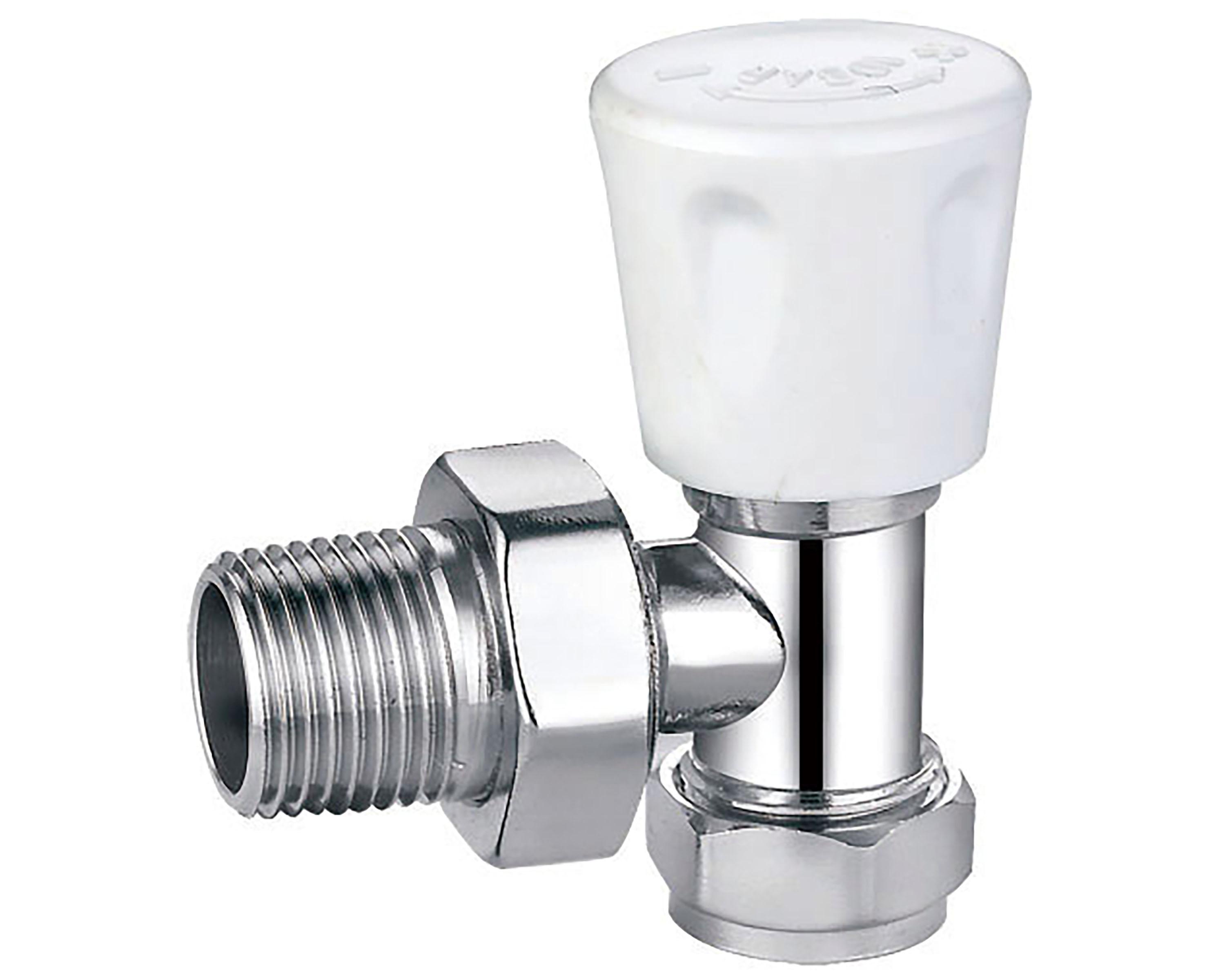 W0209Angled Radiator Valve