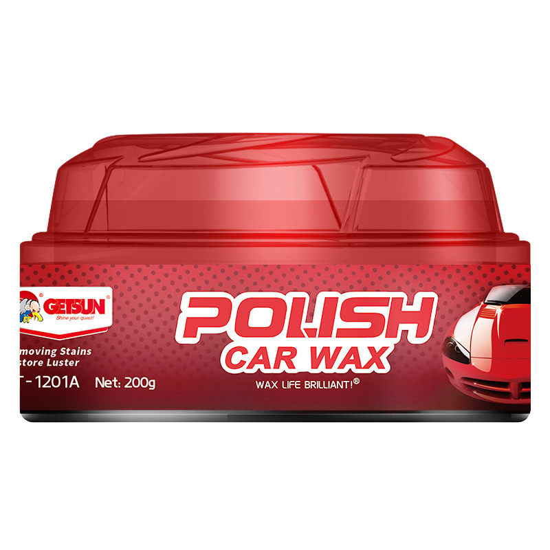 Red car wax