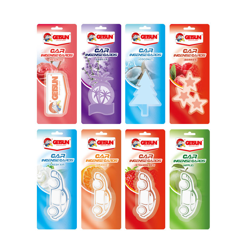Car Incense Cards