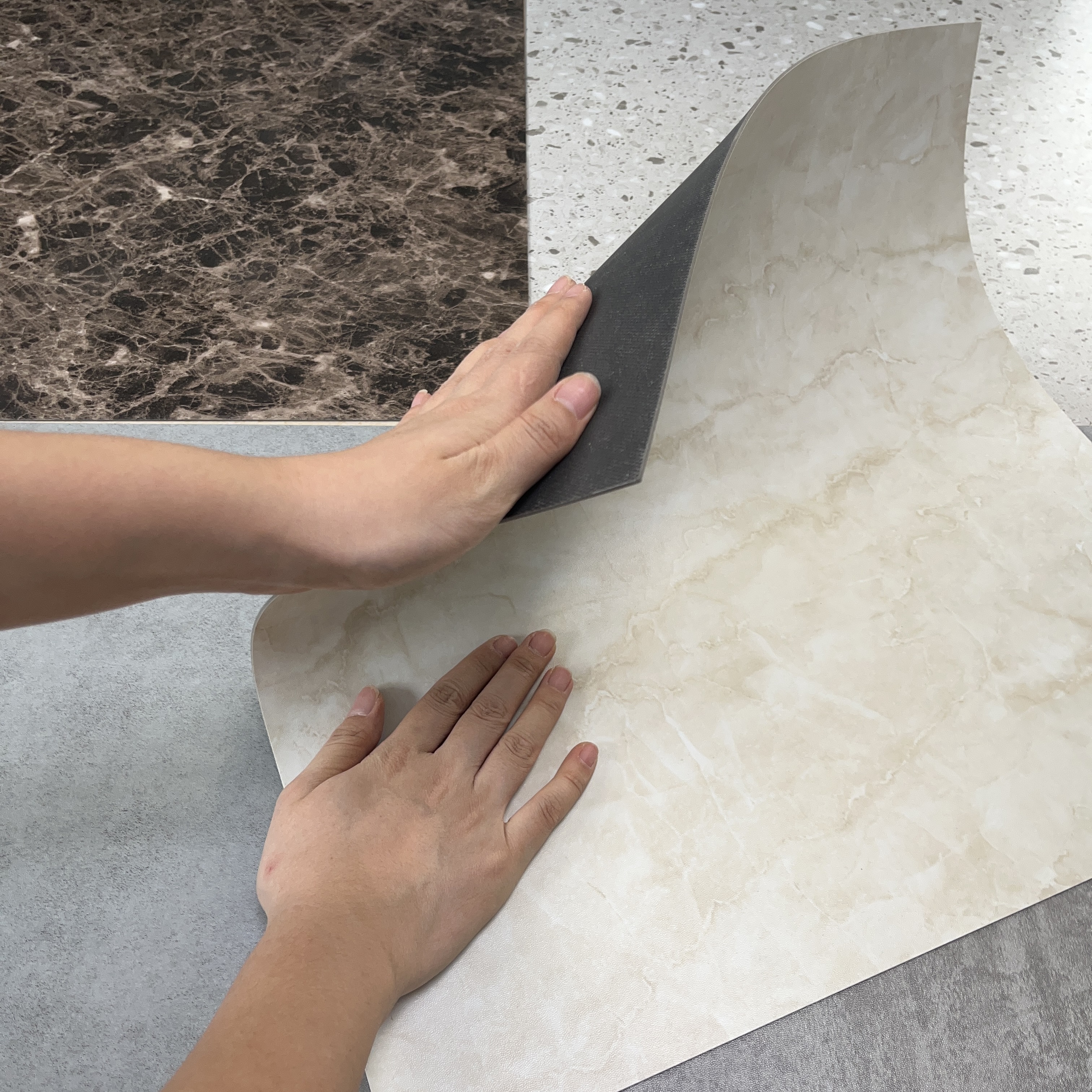 LVT Flooring stone grain series（457mm）