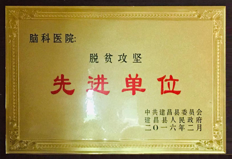 脫貧攻堅先進單位
