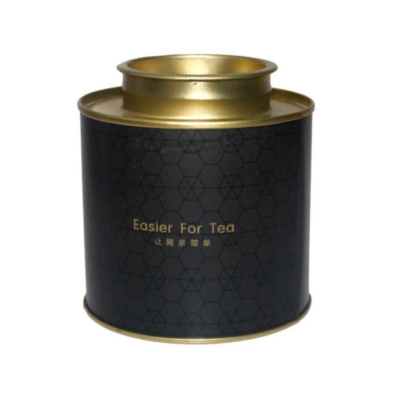 Factory Customized Printing Empty Window Jar Tinplate 50g 60g 80g 100g 110g Metal Packing Round Tin Can