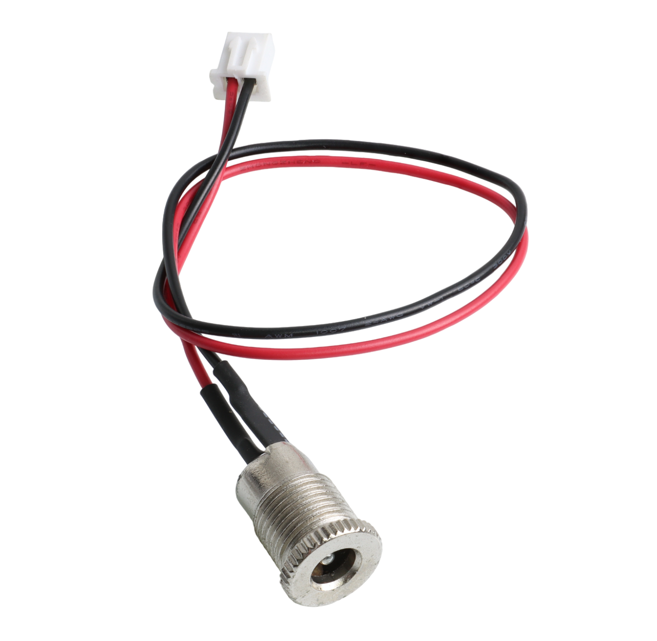 JST XH2.5mm 02P housing to DC power socket wire harness cable