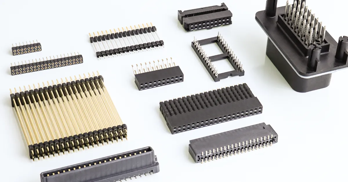 Tools and Materials for Pin Header Male Connectors