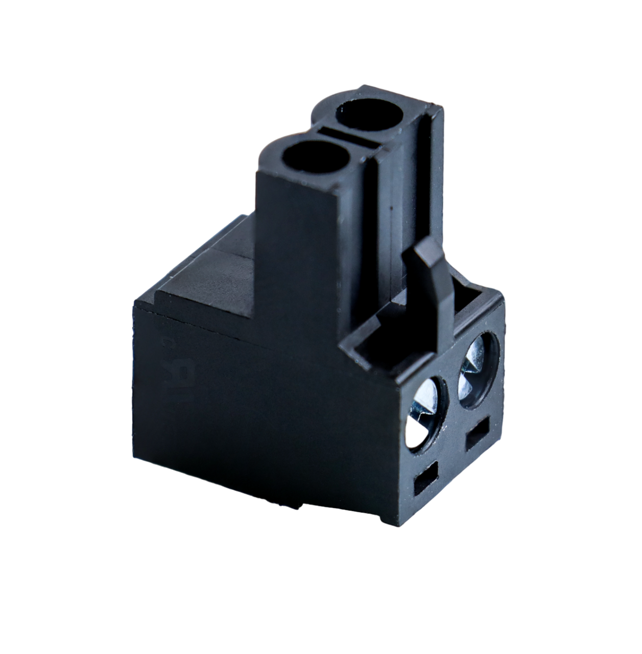 5.0mm Pitch Pluggable Terminal Blocks Connector 2P Black
