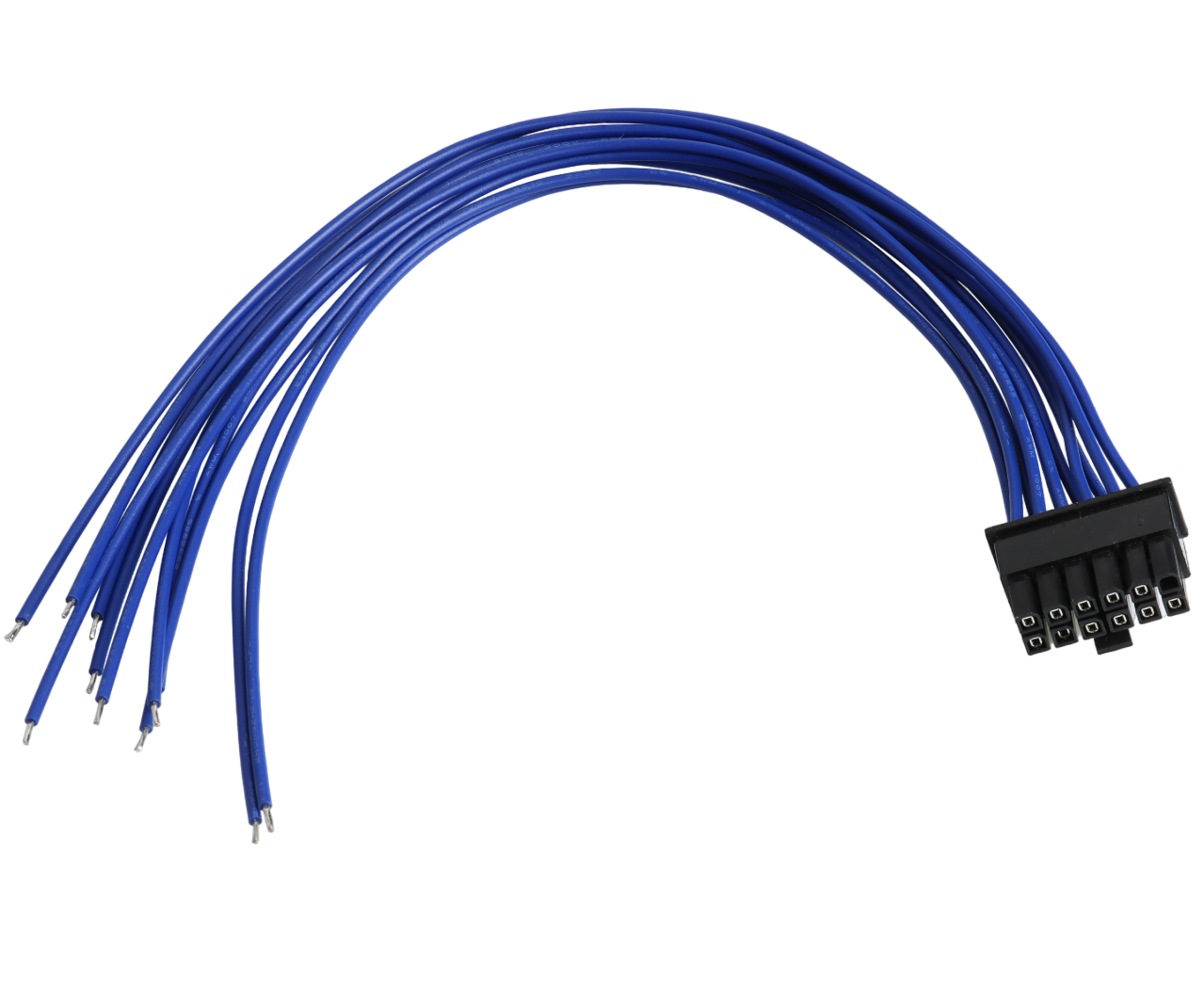 MX3.0mm housing Dual row to OPEN Tin-plating 2x6Pin Wire Harness Assembly