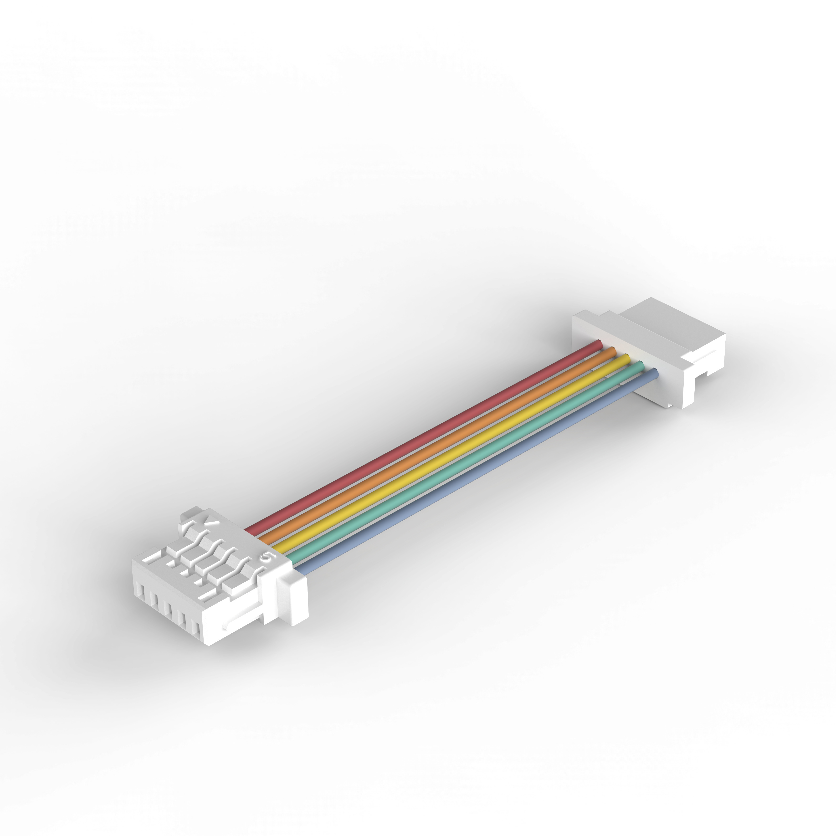 SH1.0mm housing to SH1.0mm housing wire harness cable with opposite direction