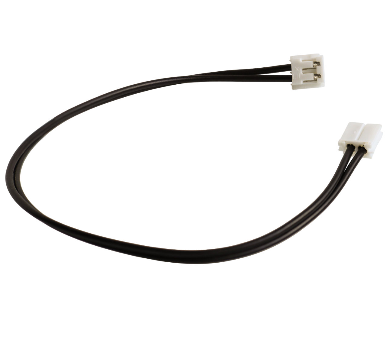 2.5mm Pitch EH Housing wire harness 2pin black cable wiring harness