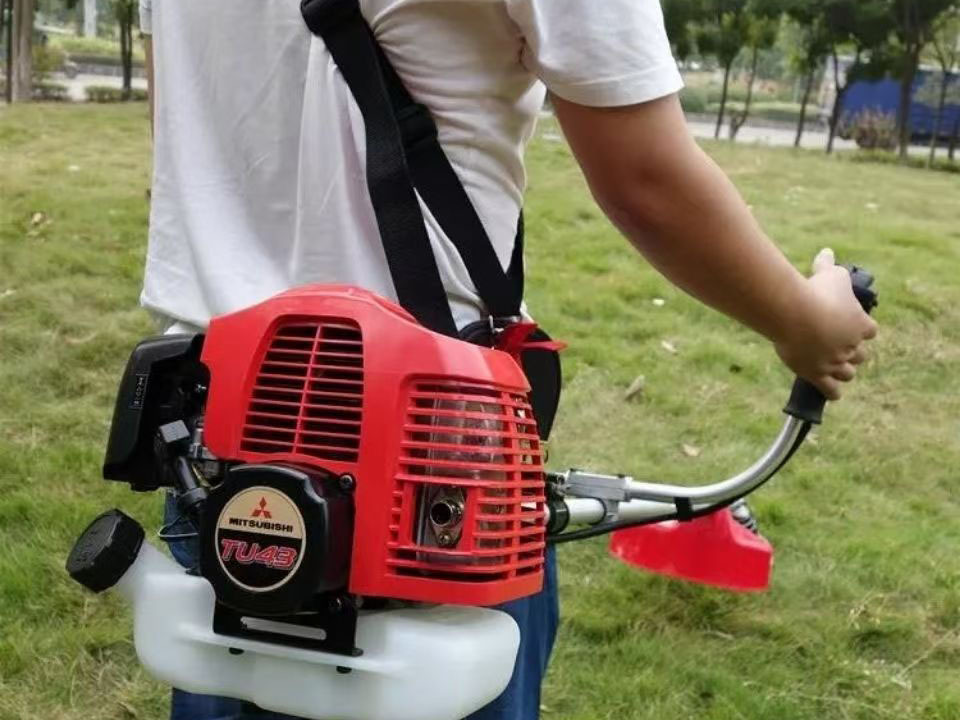 The purpose of a lawn mower