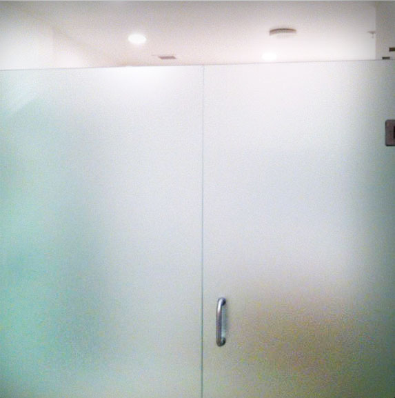Acid Etched Glass