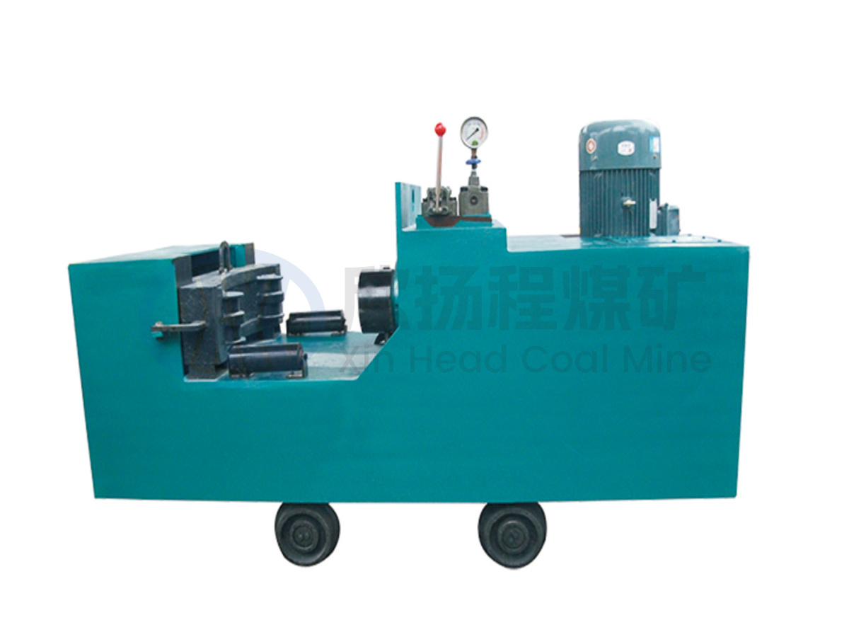 Hydraulic straightening machine