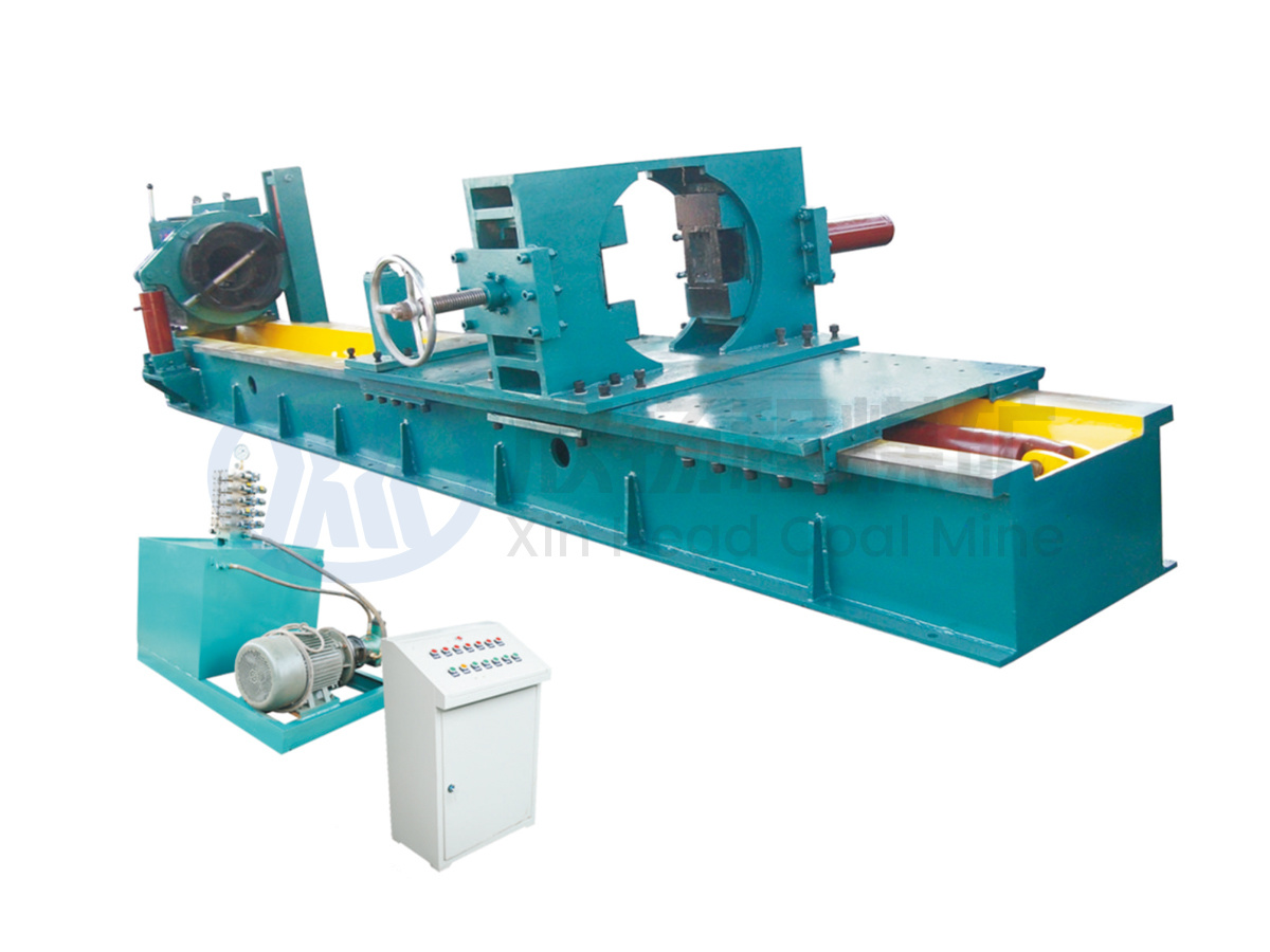 Horizontal cylinder dismantling machine
