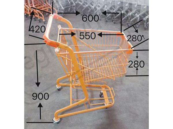 Trolley Deepen the basket cart