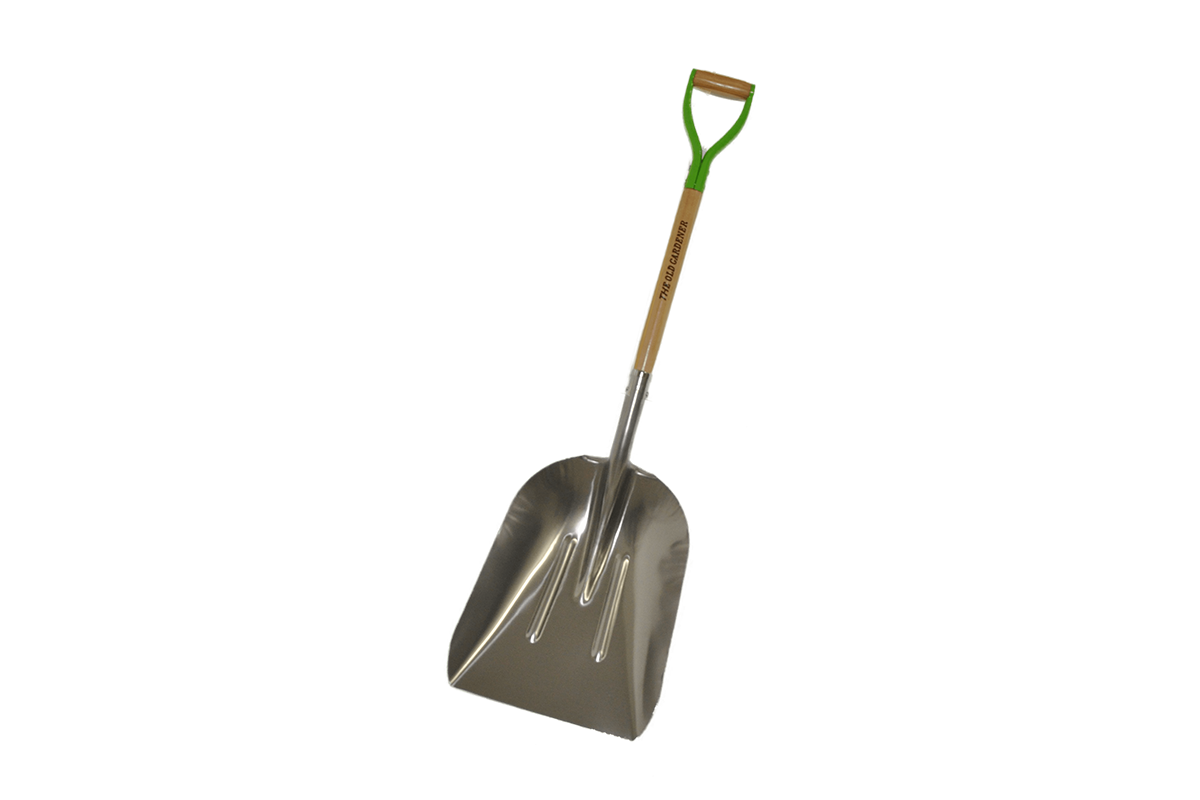 Y handle aluminum snow shovel