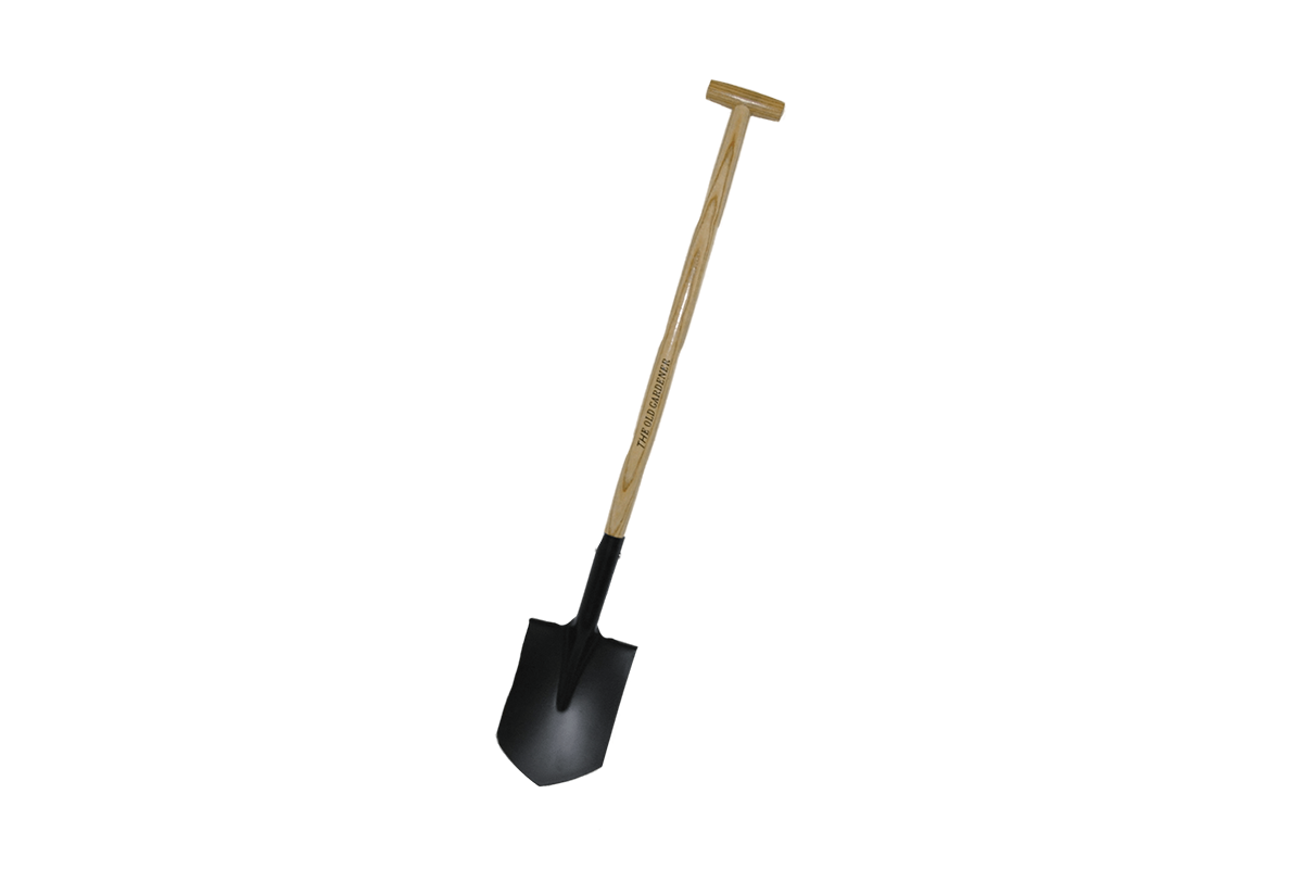 T-handle long square spade