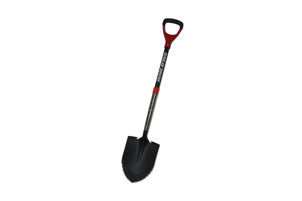 Tiger shark D handle spade
