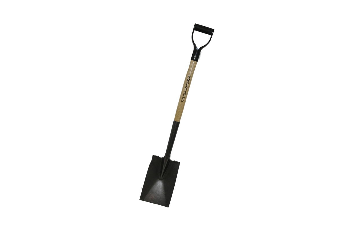 Wooden handle rectangular spade Wooden handle rectangular spade