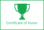 Certificate of honor