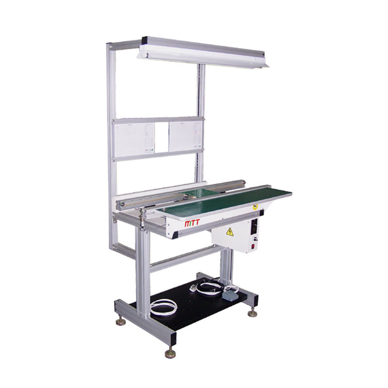 What does the SMT production line include?