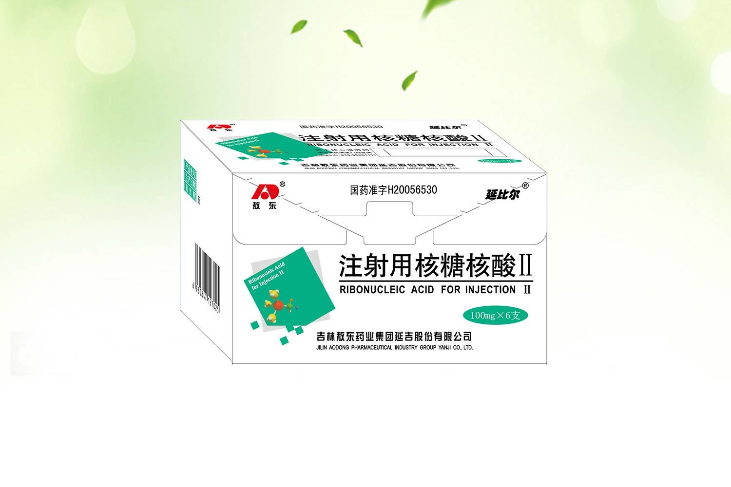 注射用核糖核酸2-延比爾-6支100mg