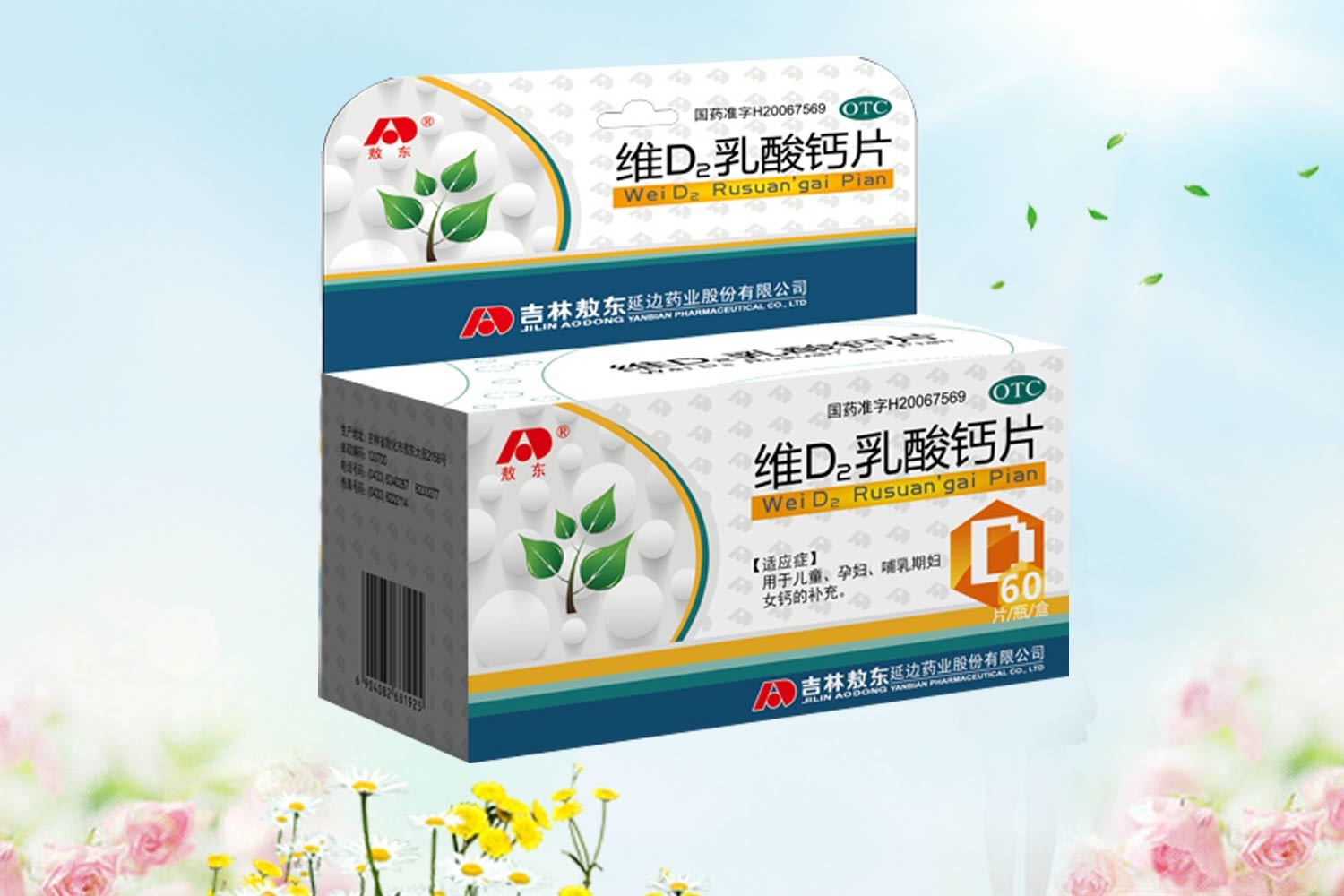 維D2乳酸鈣片