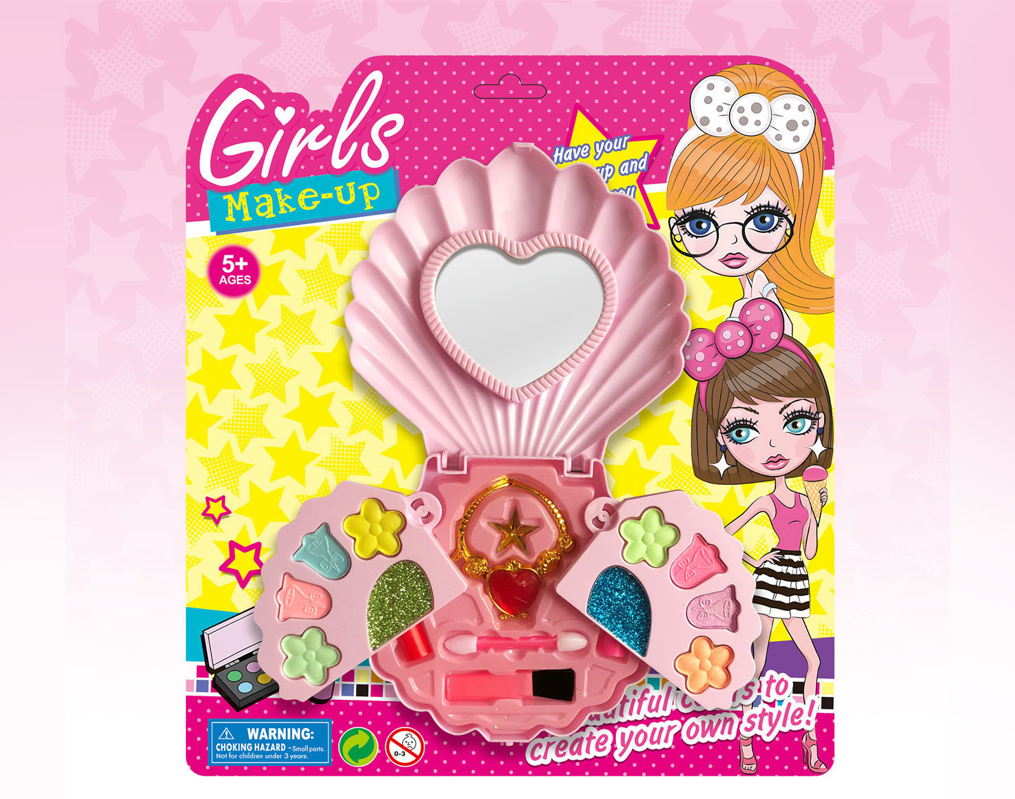 Expand the shape of the shell suction cup.