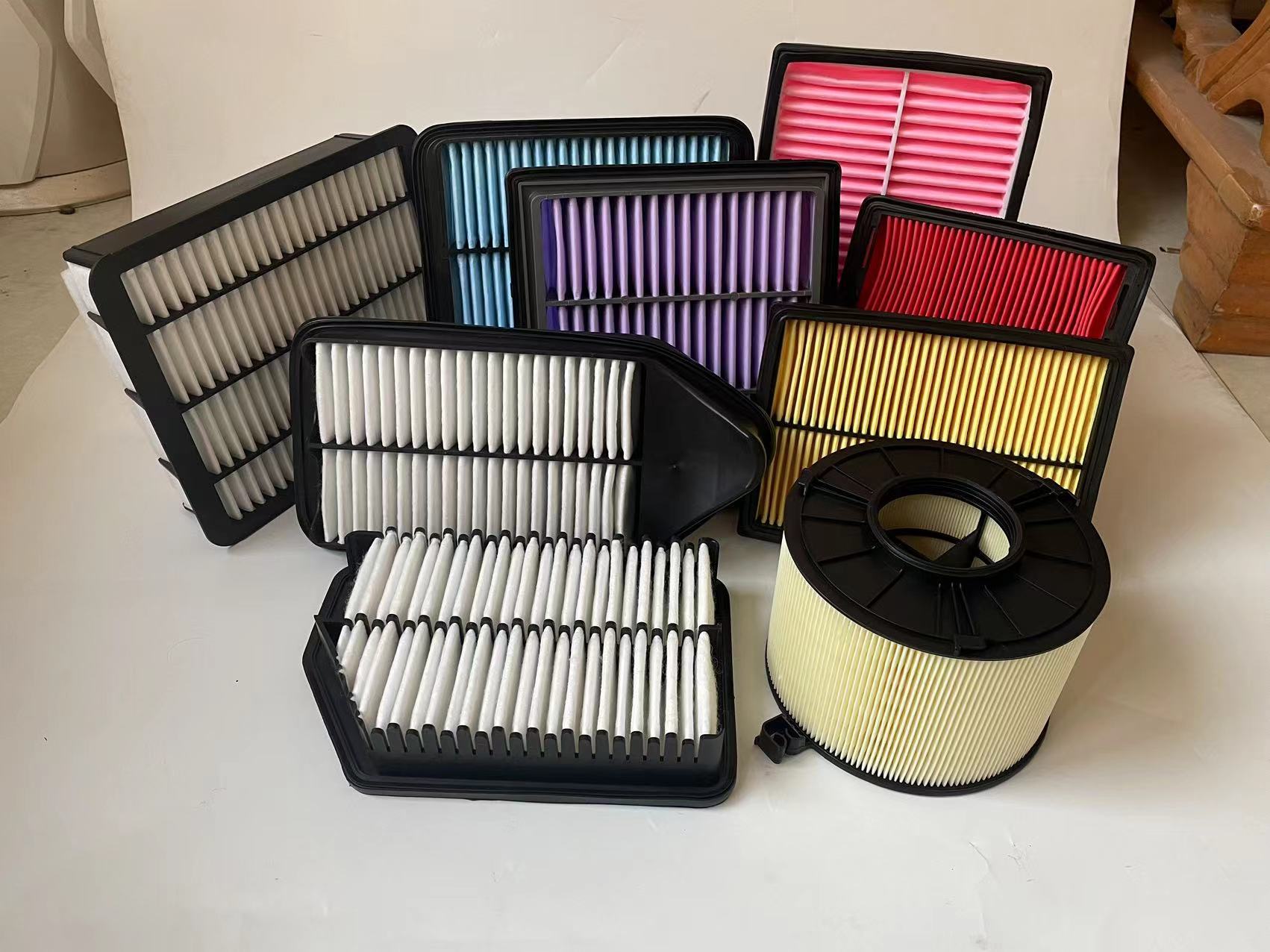 The working principle of the air filter