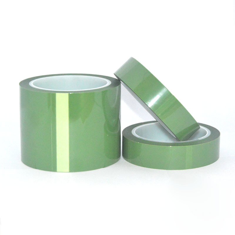 PET grass green silicone tape