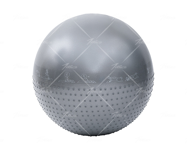Fitness PVC Half Round Massage Ball