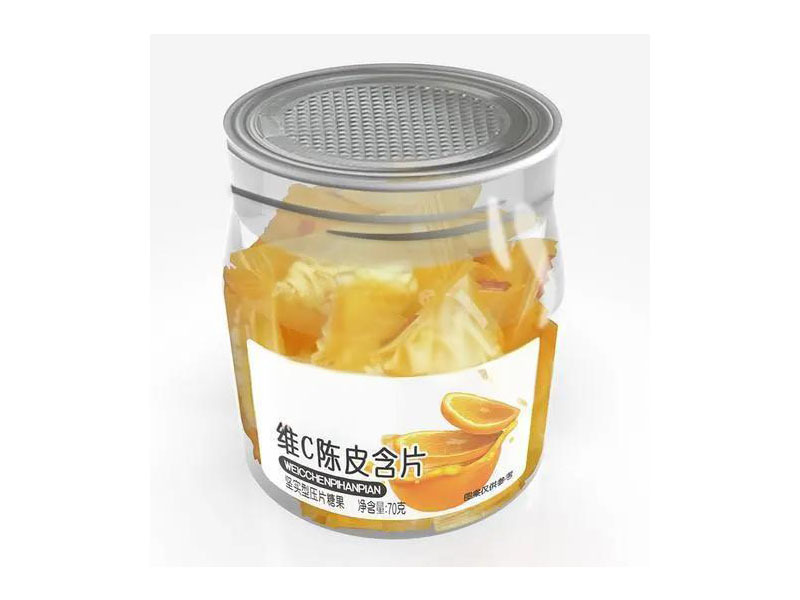 Orange peel lozenges