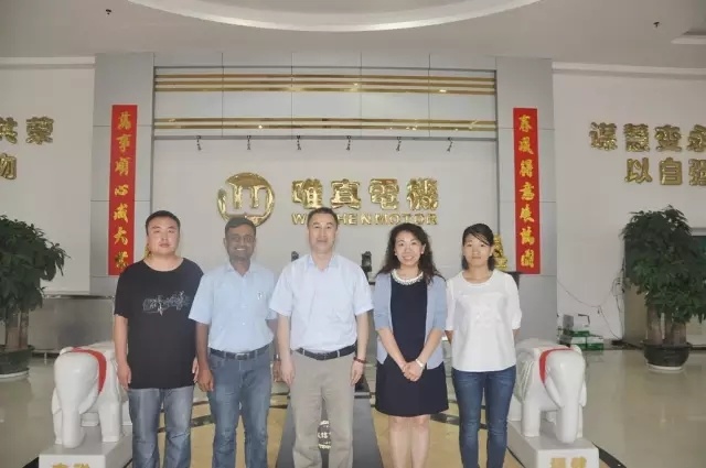 The Secretariat of China Hardware Alliance visited Shenzhen Weizhi Motor Co., Ltd.