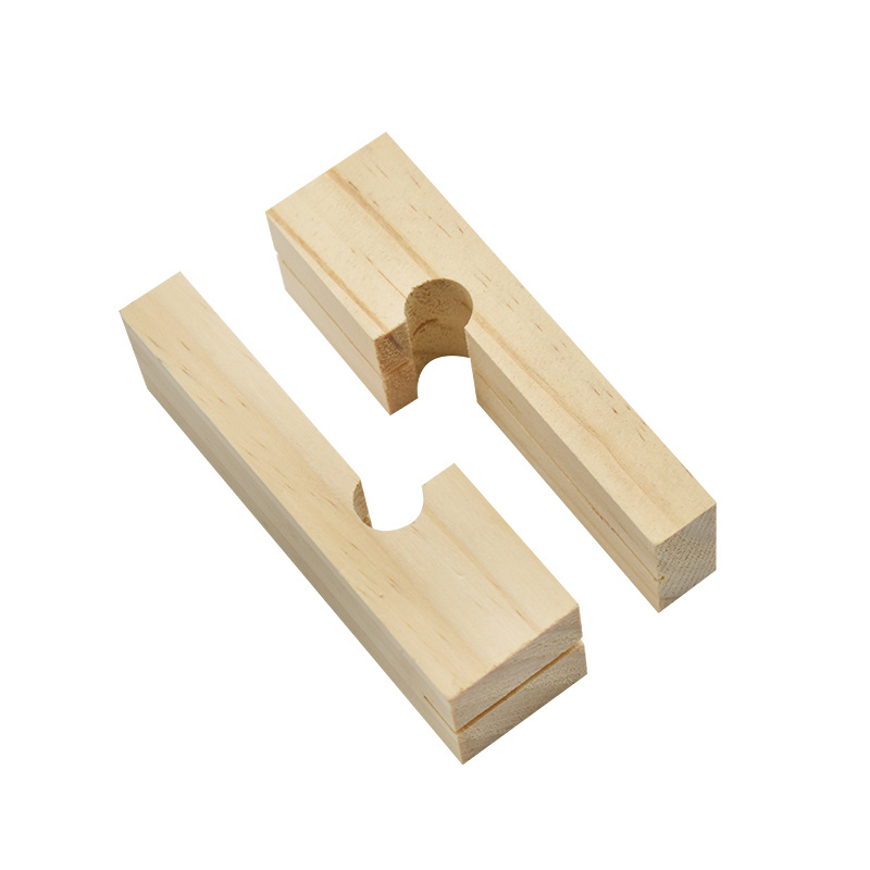 Wood corner blocks