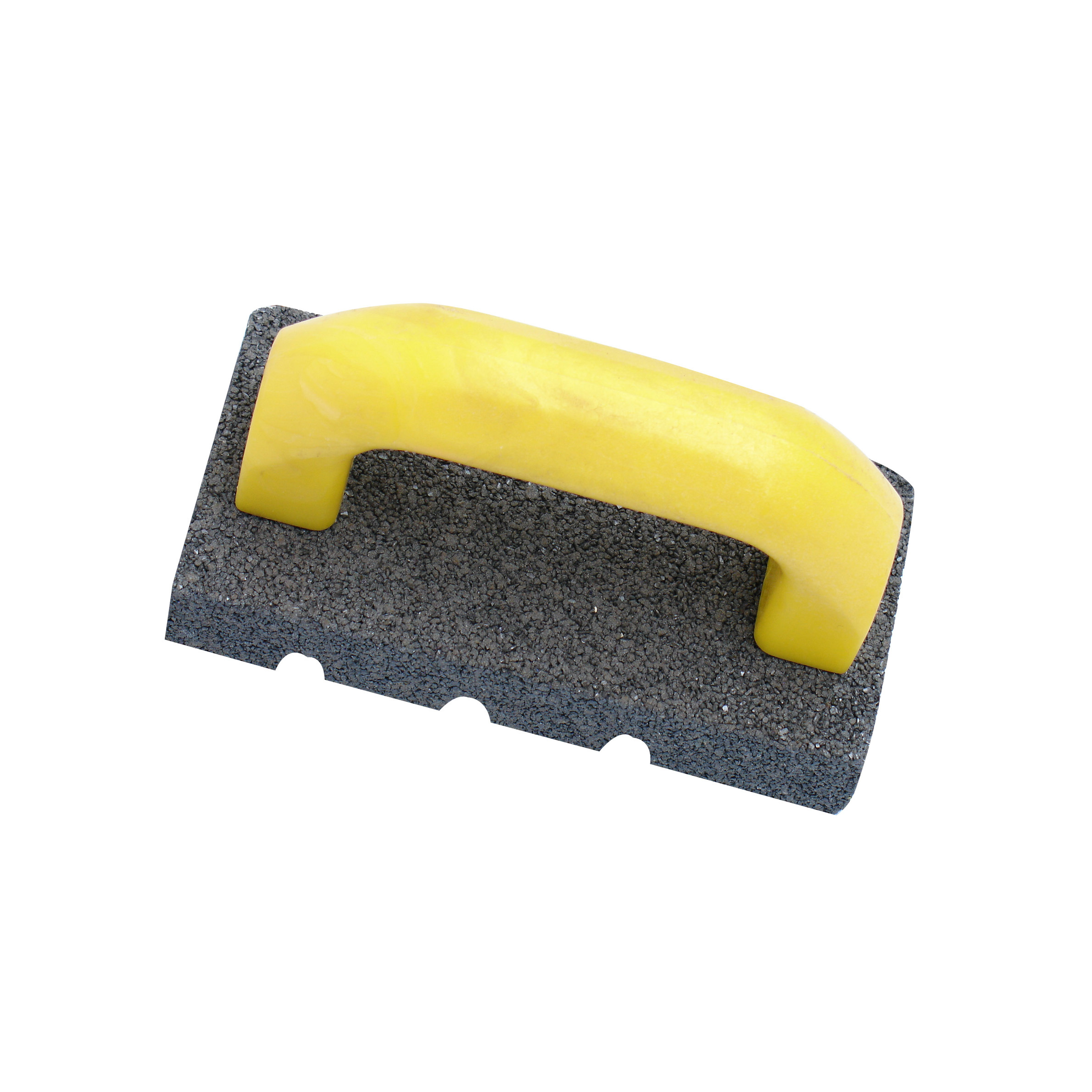 Carborundum Fluted Rubbing Brick with handle