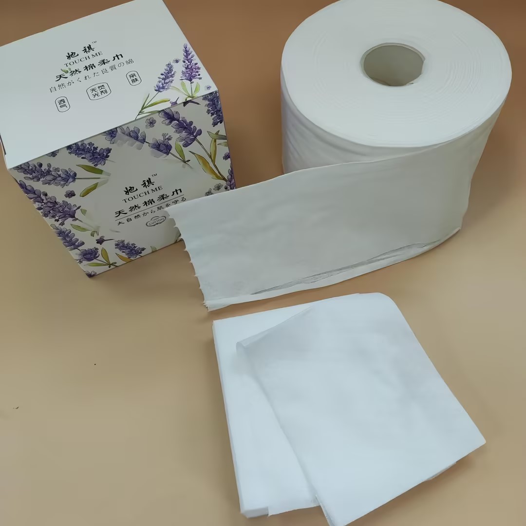 Disposable cotton towel