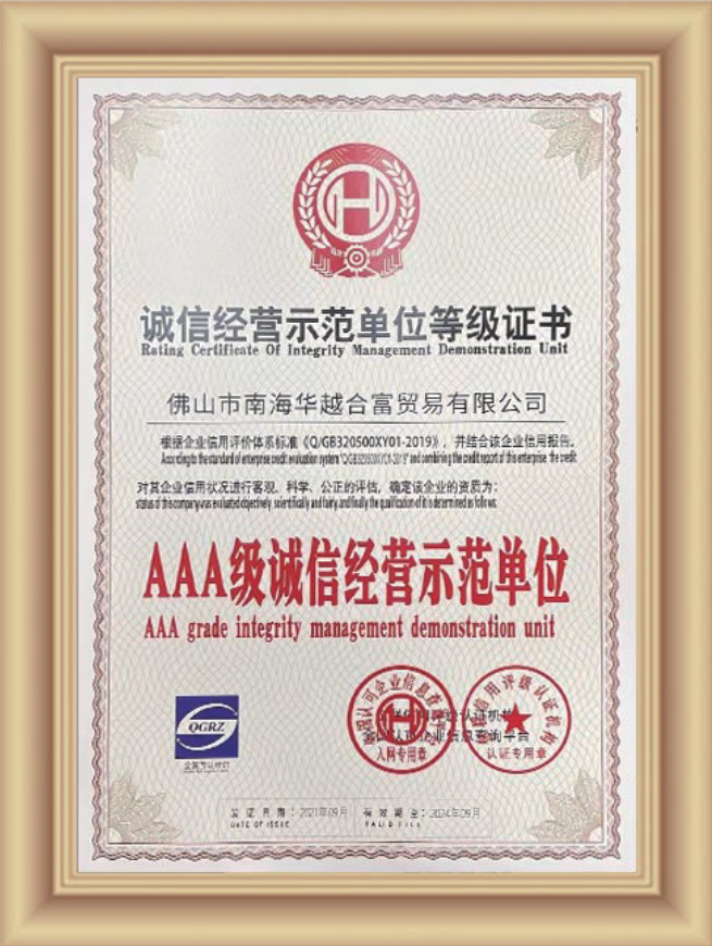 Certificates