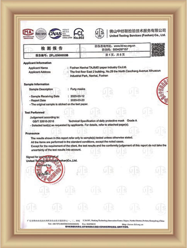 Certificates