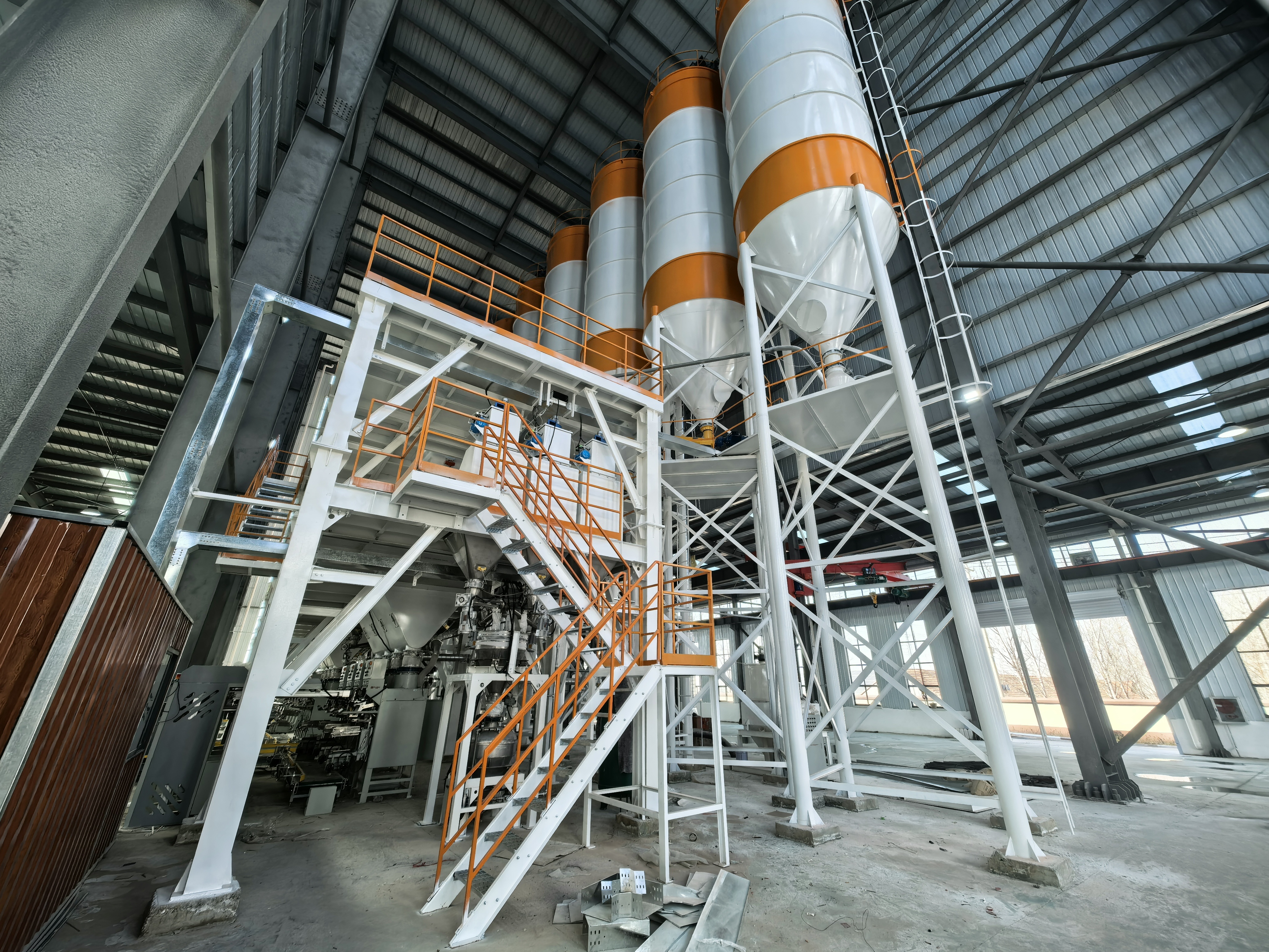 Explore industry solutions for dry-mix mortar production lines