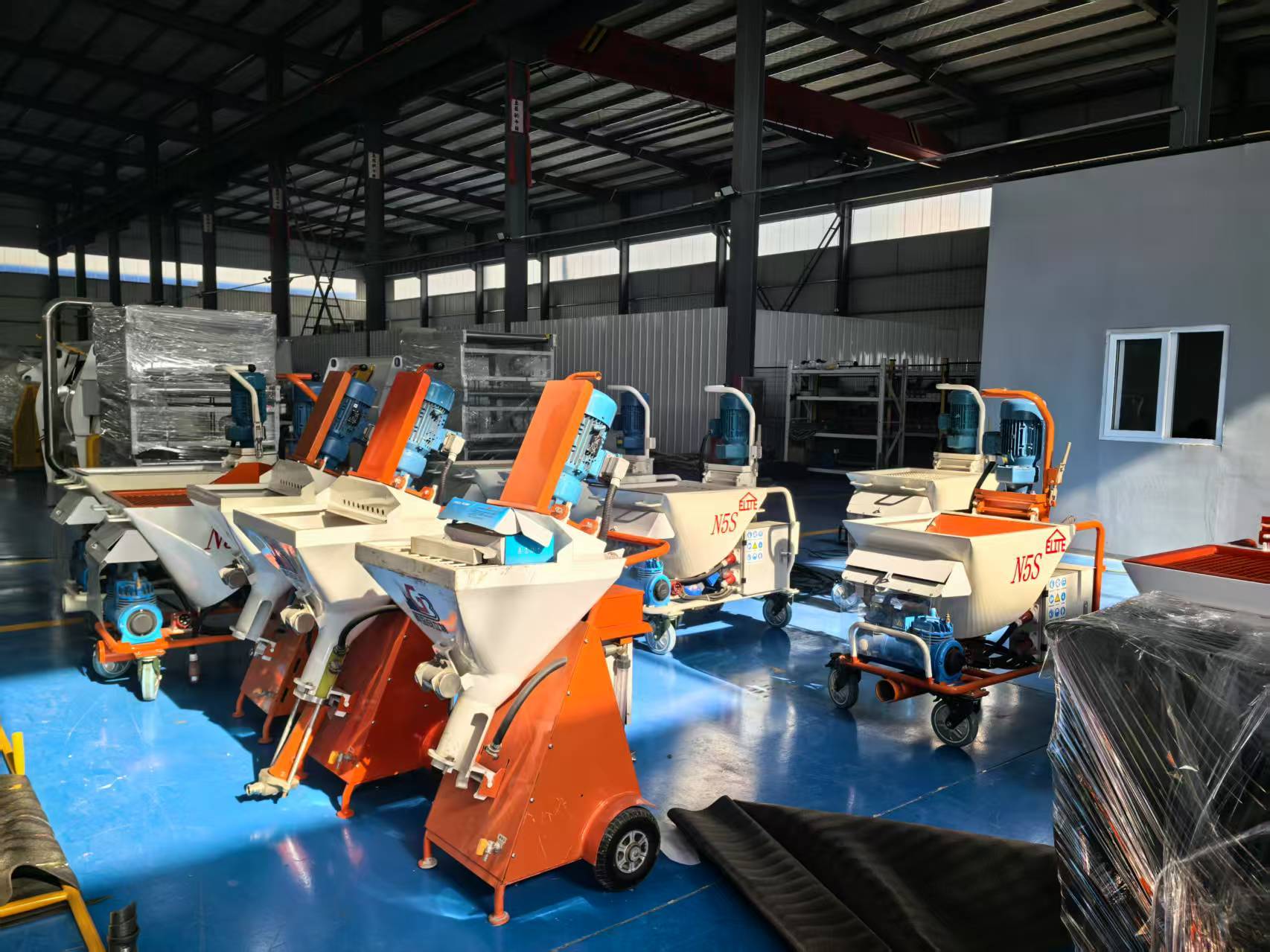 Efficient construction relies on high-quality mortar construction equipment