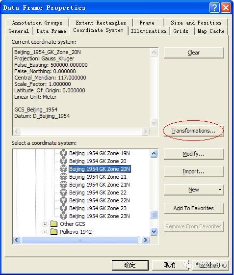 【技術(shù)】在ArcGIS-Desktop中進(jìn)行三參數(shù)或七參數(shù)精確投影轉(zhuǎn)換，你學(xué)會(huì)了嗎？