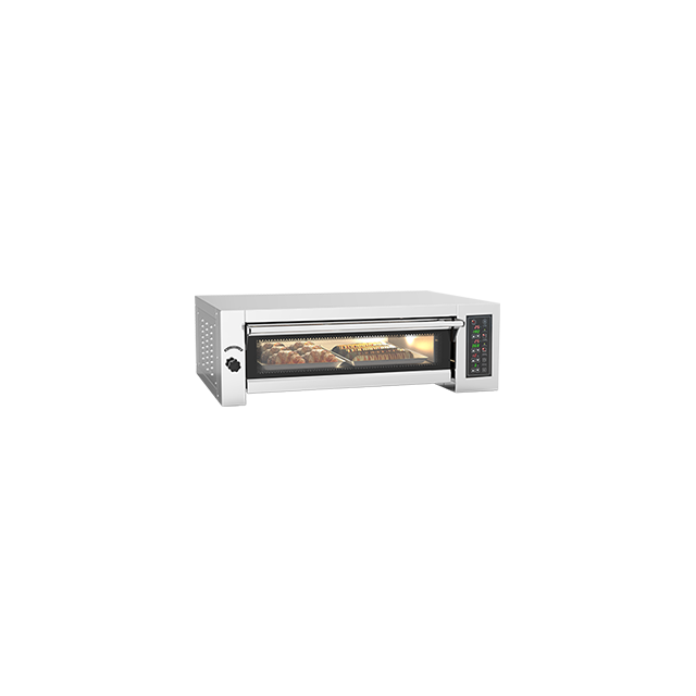 One level two tray gas oven