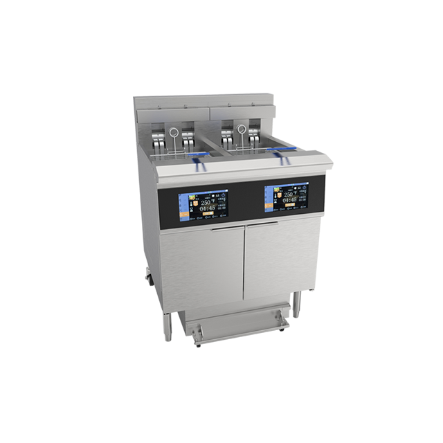 Double Vat Fryer Stainless Steel Electric Fryer OFE-226L