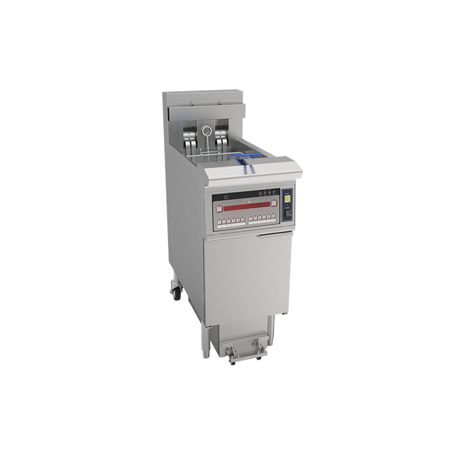 Single-cylinder flat tube heating deep fat fryer OFE-126