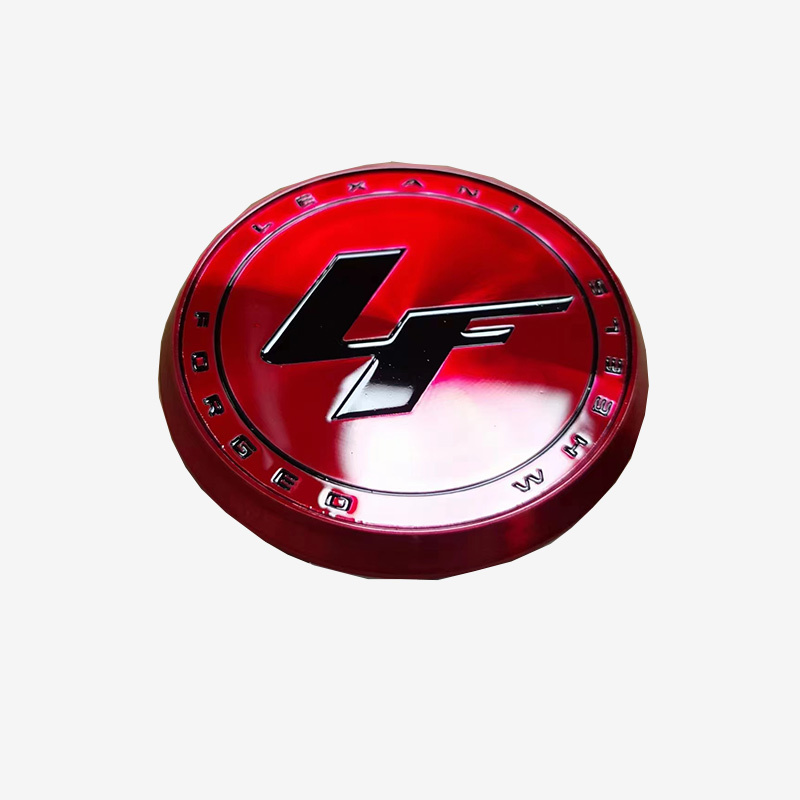 Wheel hub label