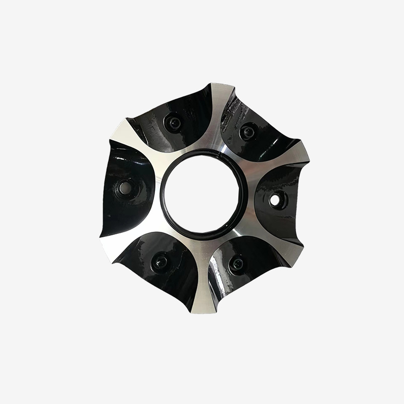 Aluminum wheel hub cover