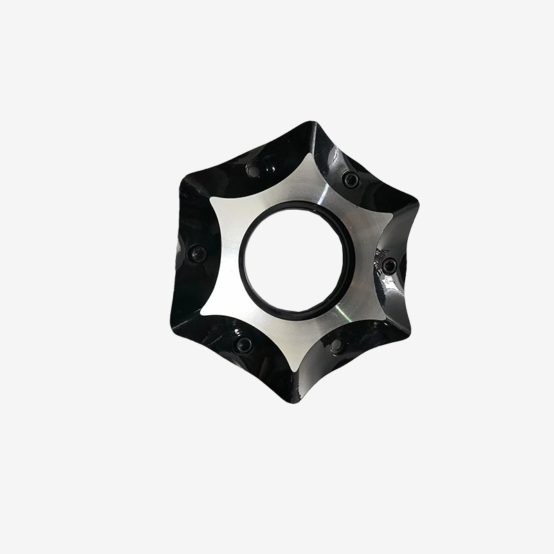 Aluminum wheel hub cover