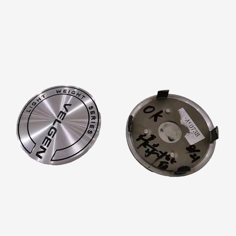 Wheel hub label