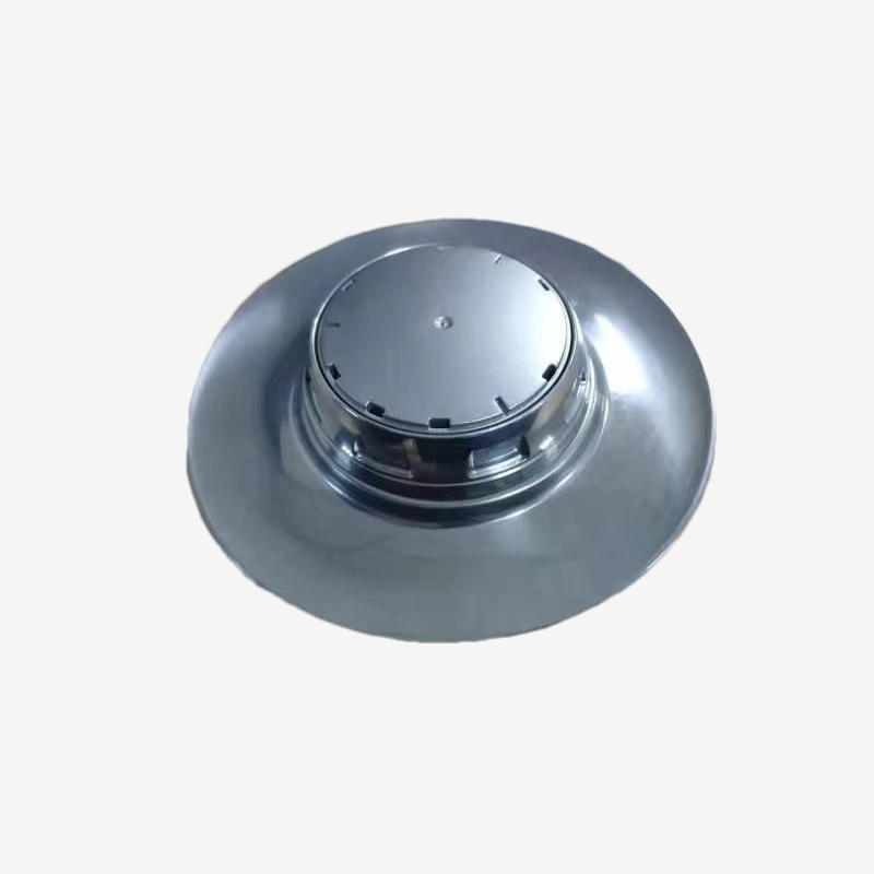 Aluminum wheel hub cover