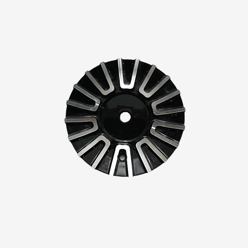 Aluminum wheel hub cover