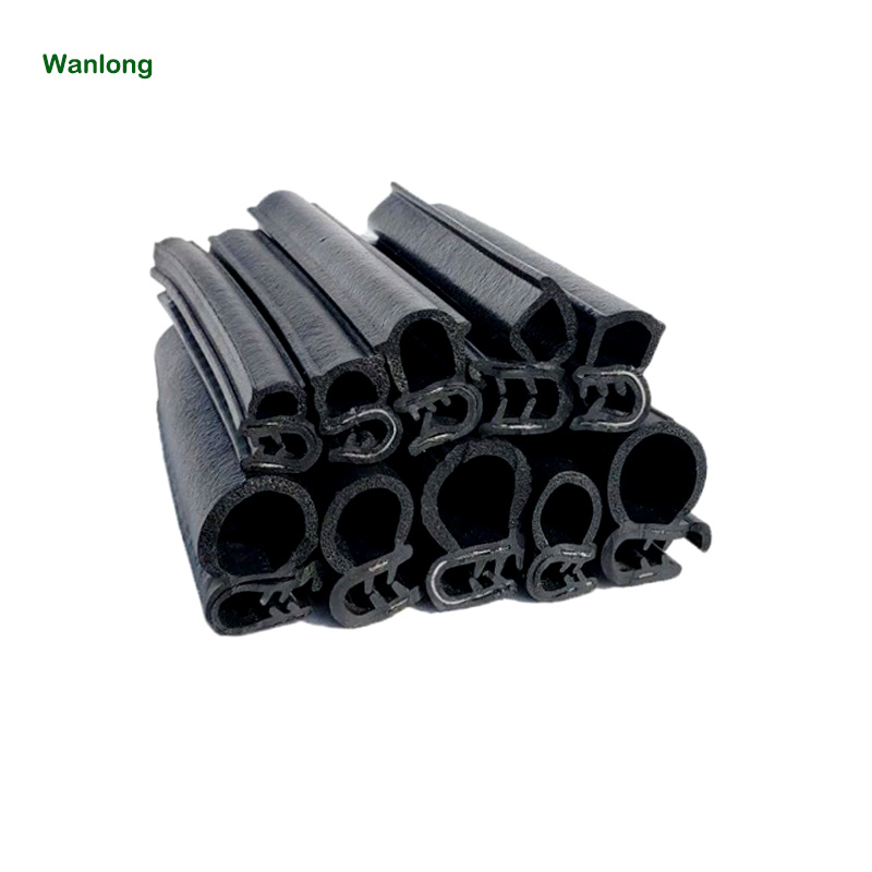 Waterproof Corrosion Resistant U channel EPDM Rubber Seal Strip